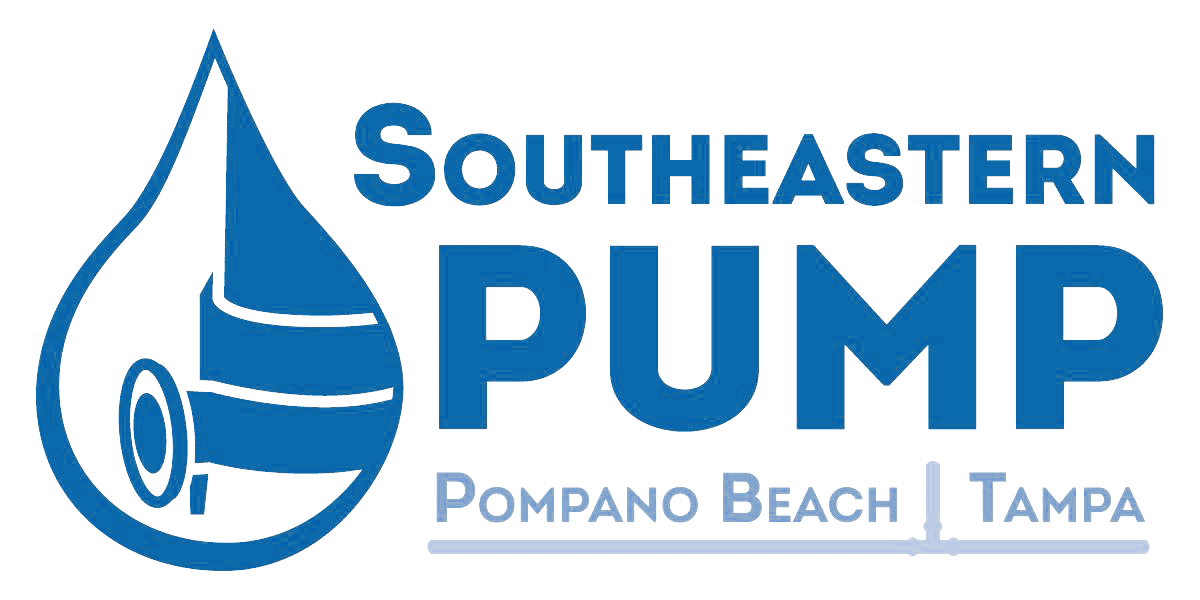Southeastern Pump Logo in Blue Color