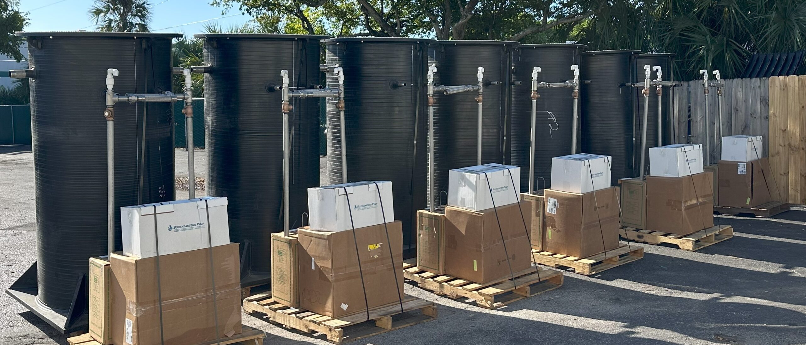 Southeastern Pump Lift Station - In stock and ready to ship - HDPE Bassin