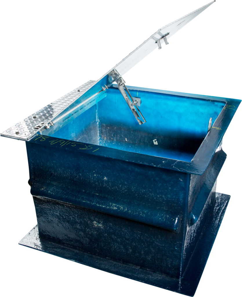 Lift Station Valve Pit - Topp Valve Pit - In Stock and Ready to Ship - Completely built up and ready for install